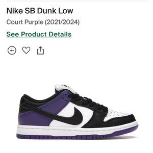 NWT Nike SB dunk lows.